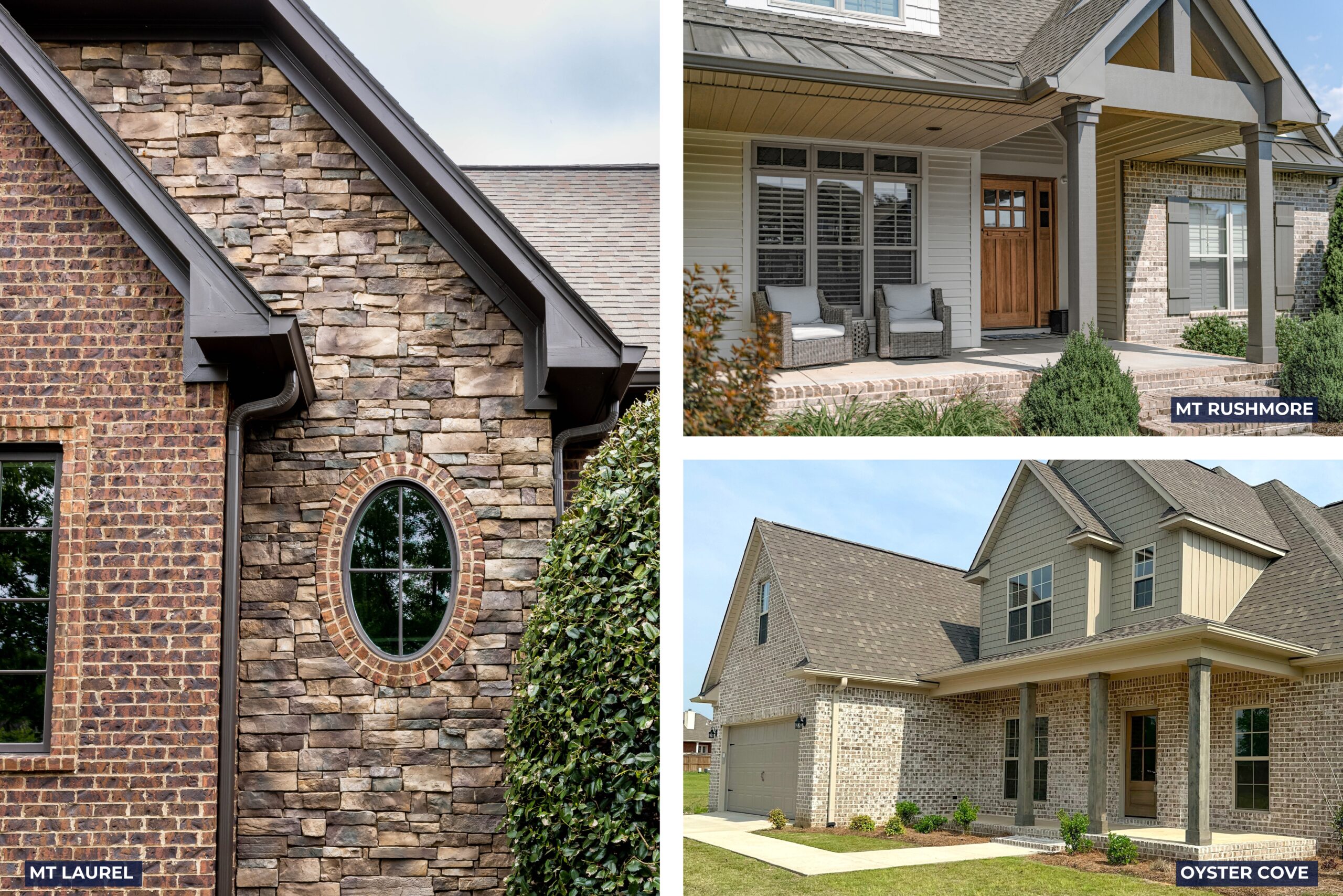 brick and trim color matching